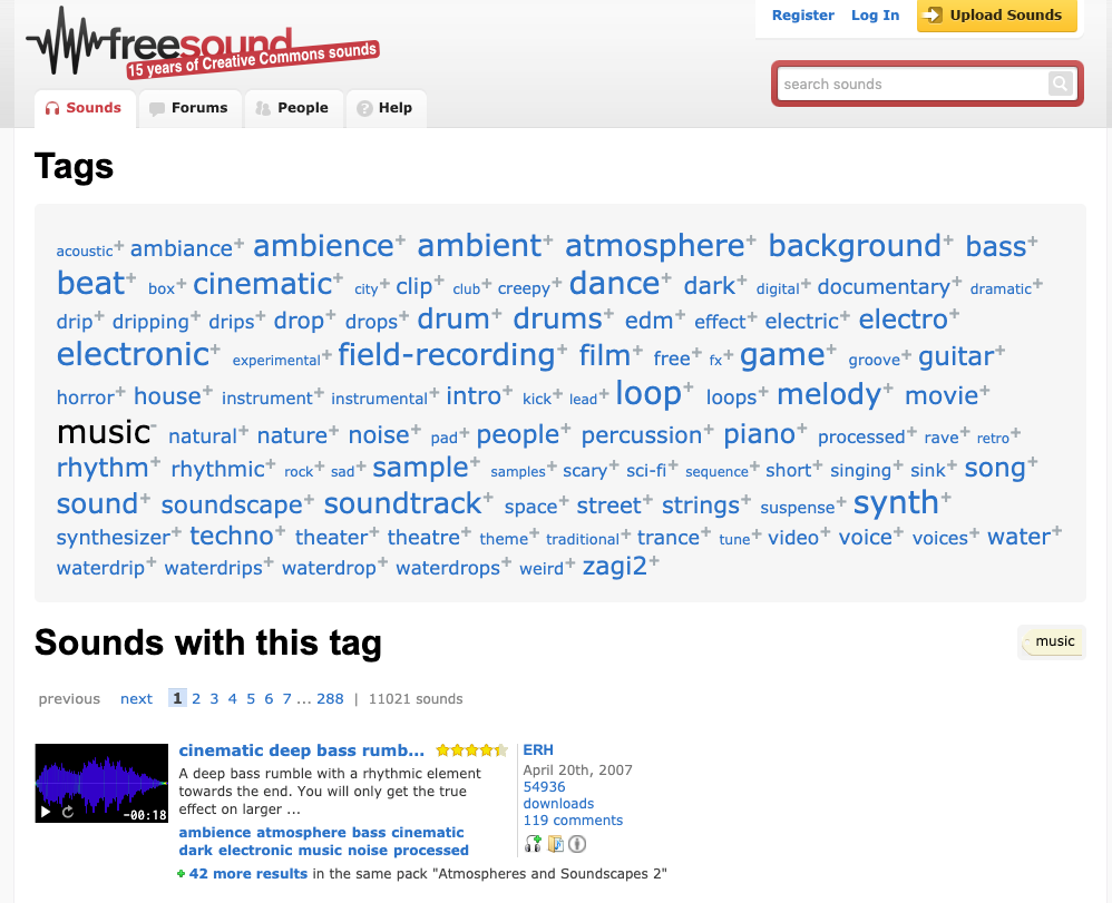8大免费可商用音效音乐素材下载网站，建议收藏备用！！